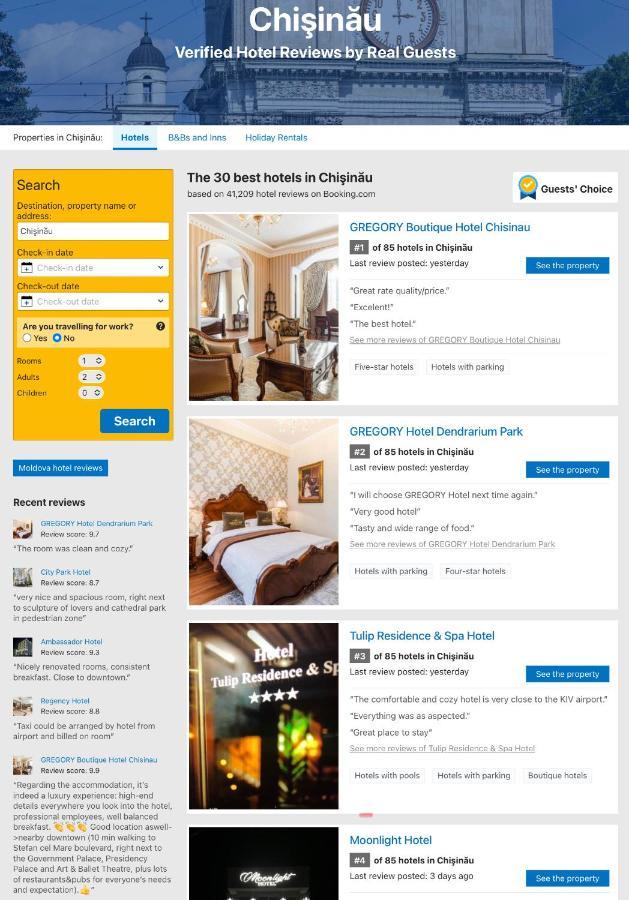 Gregory Boutique Hotel คีชีเนา ภายนอก รูปภาพ